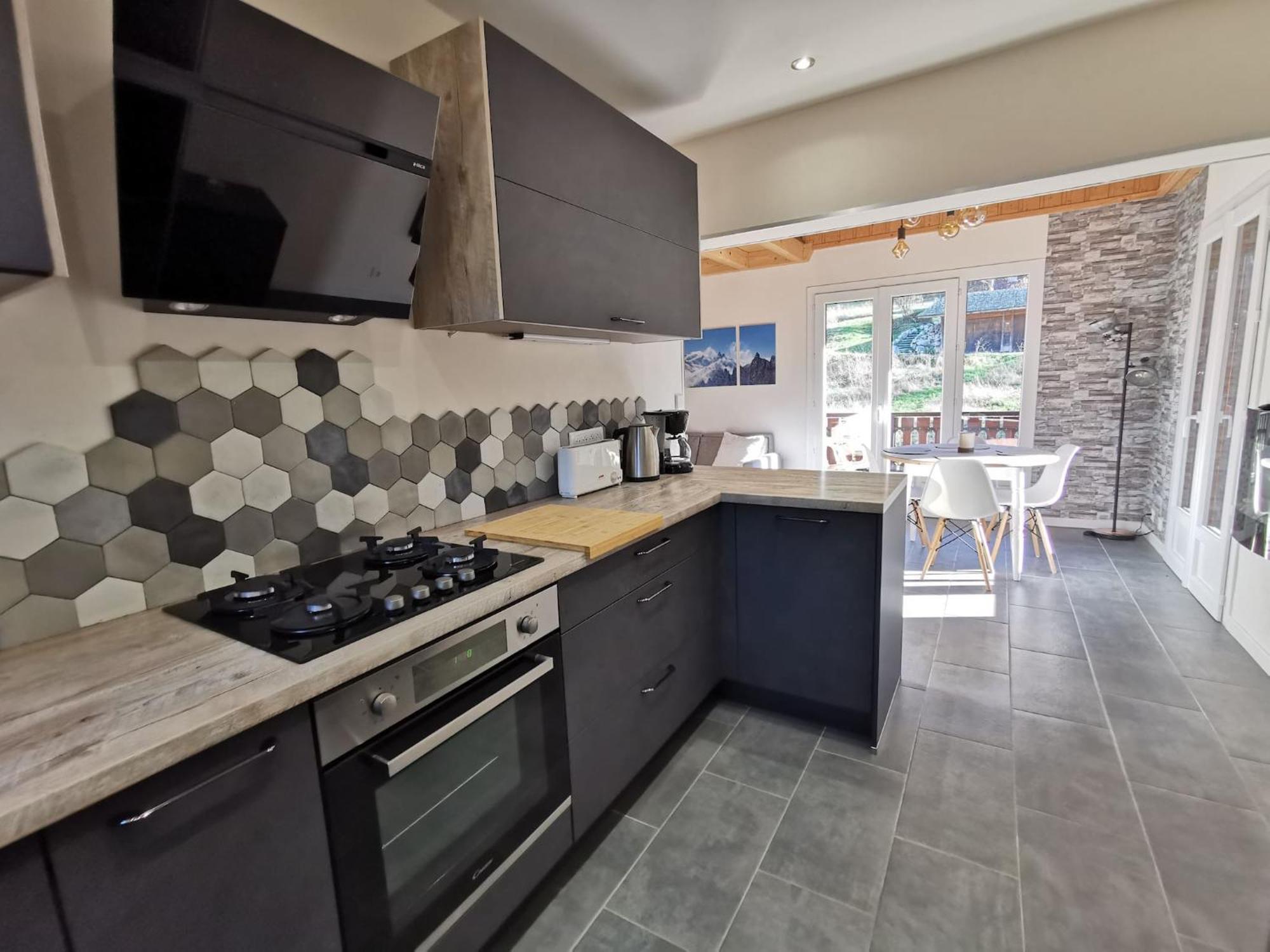 Apt Nala - Sunny Renovated Duplex - 2Bed Apt - Views - Hikes Appartement Les Houches Buitenkant foto